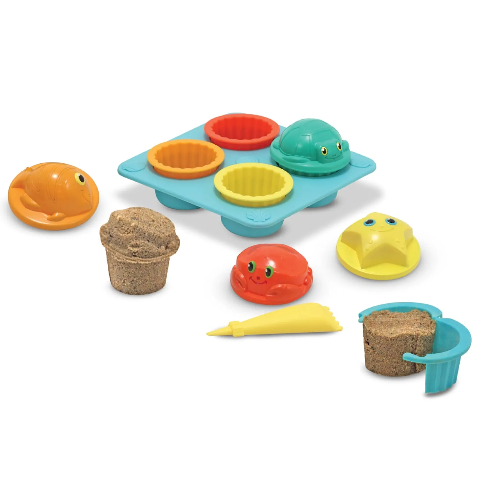 Seaside Sidekicks Sand Cupcake Set>Melissa & Doug Discount