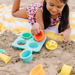 Seaside Sidekicks Sand Cupcake Set><noscript><img width=