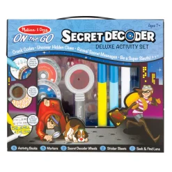 Secret Decoder Deluxe Activity Set - On the Go><noscript><img width=