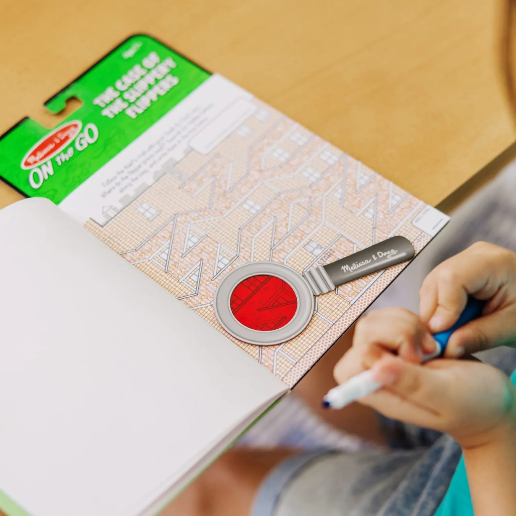 Secret Decoder Set - Case of the Slippery Flippers>Melissa & Doug Best