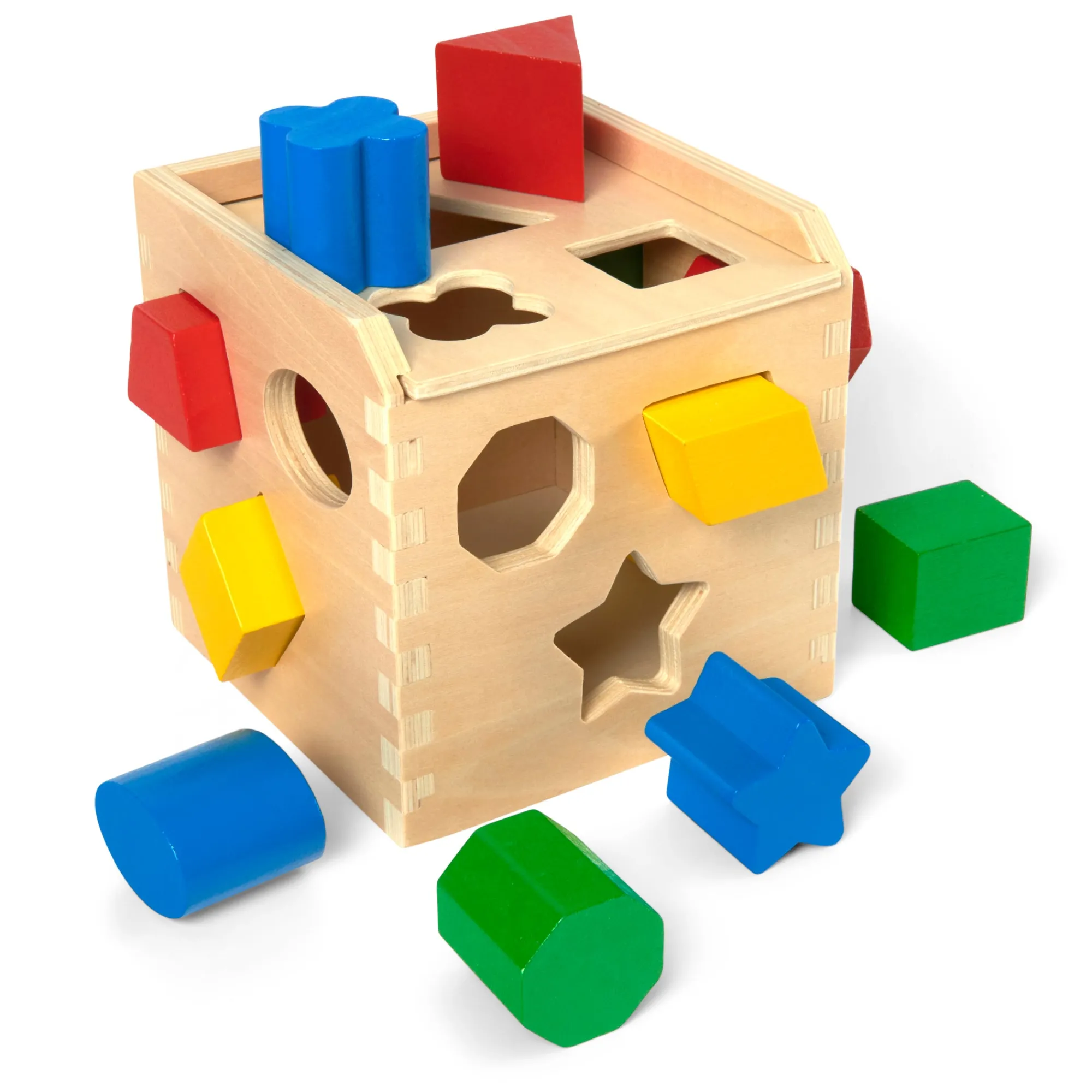 Shape-Sorting Cube>Melissa & Doug New