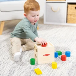 Shape-Sorting Cube>Melissa & Doug New