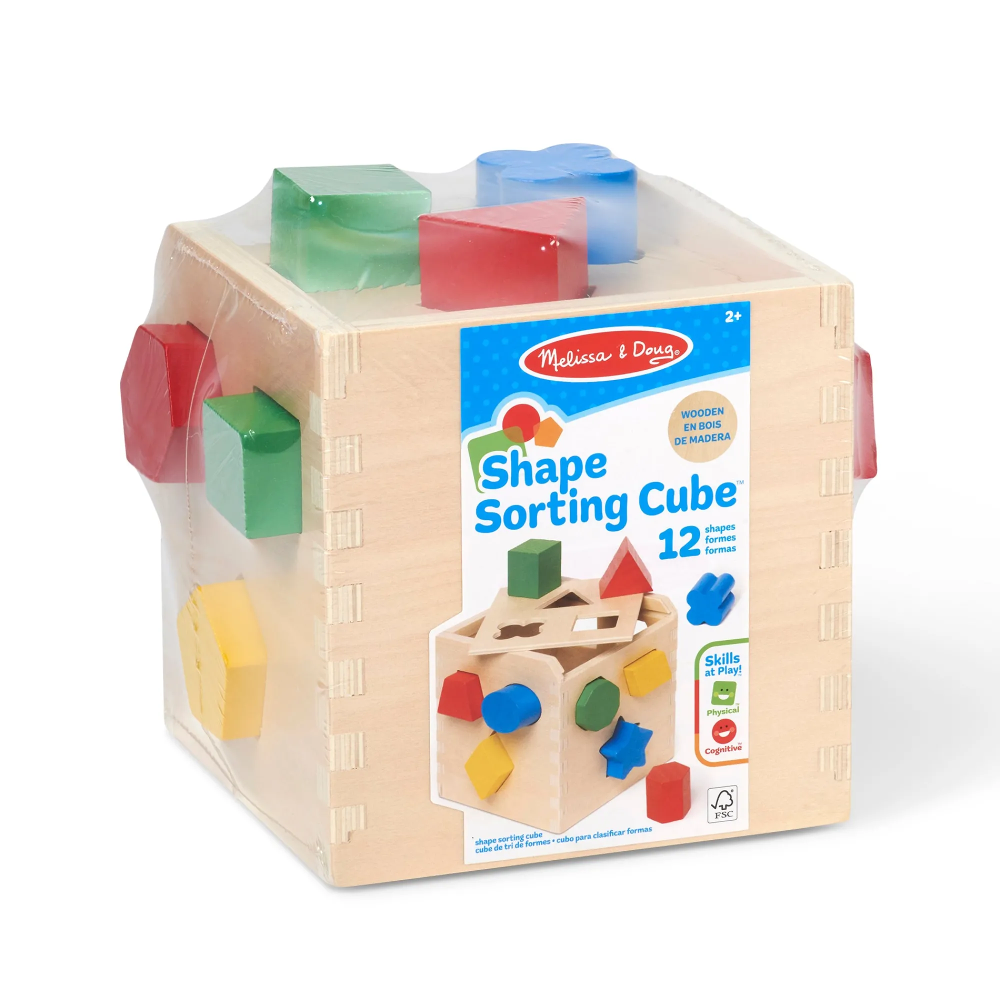 Shape-Sorting Cube>Melissa & Doug New