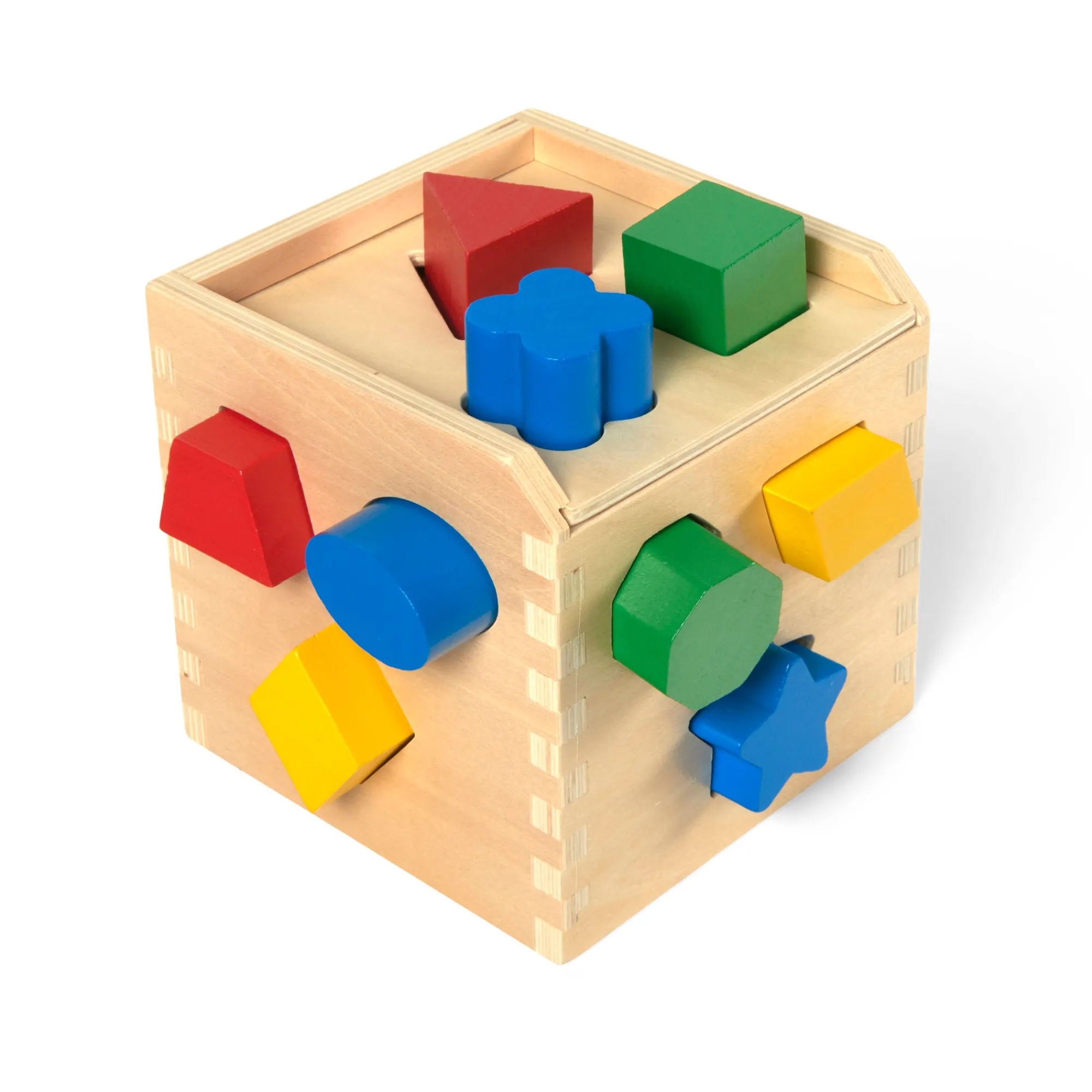 Shape-Sorting Cube>Melissa & Doug New