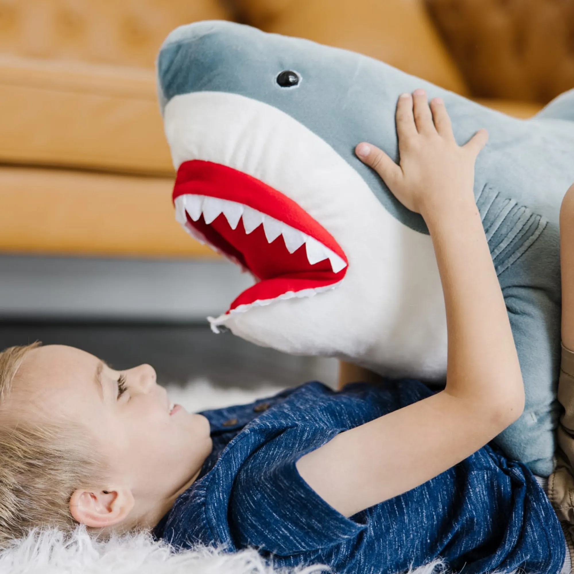 Shark Giant Stuffed Animal>Melissa & Doug