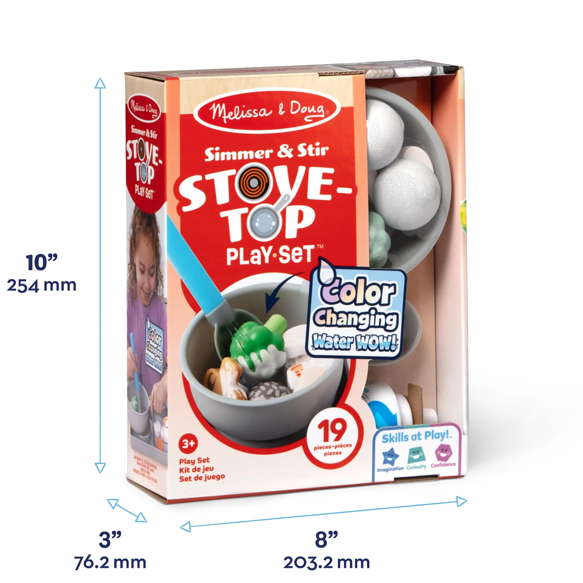Simmer & Stir Stovetop Play Set with Color Changing Water WOW!>Melissa & Doug Sale