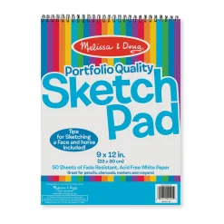 Sketch Pad (9x12)>Melissa & Doug