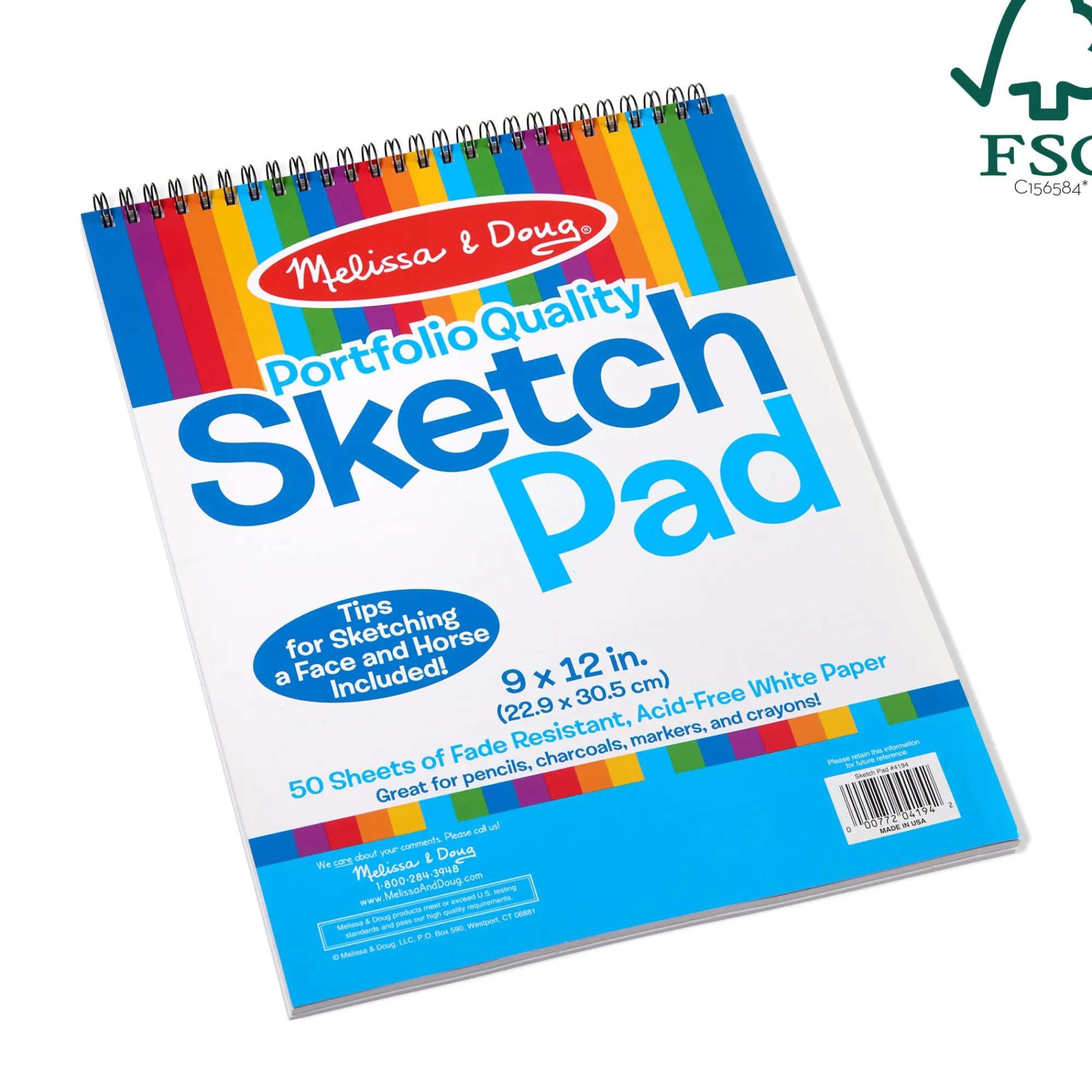 Sketch Pad (9x12)>Melissa & Doug