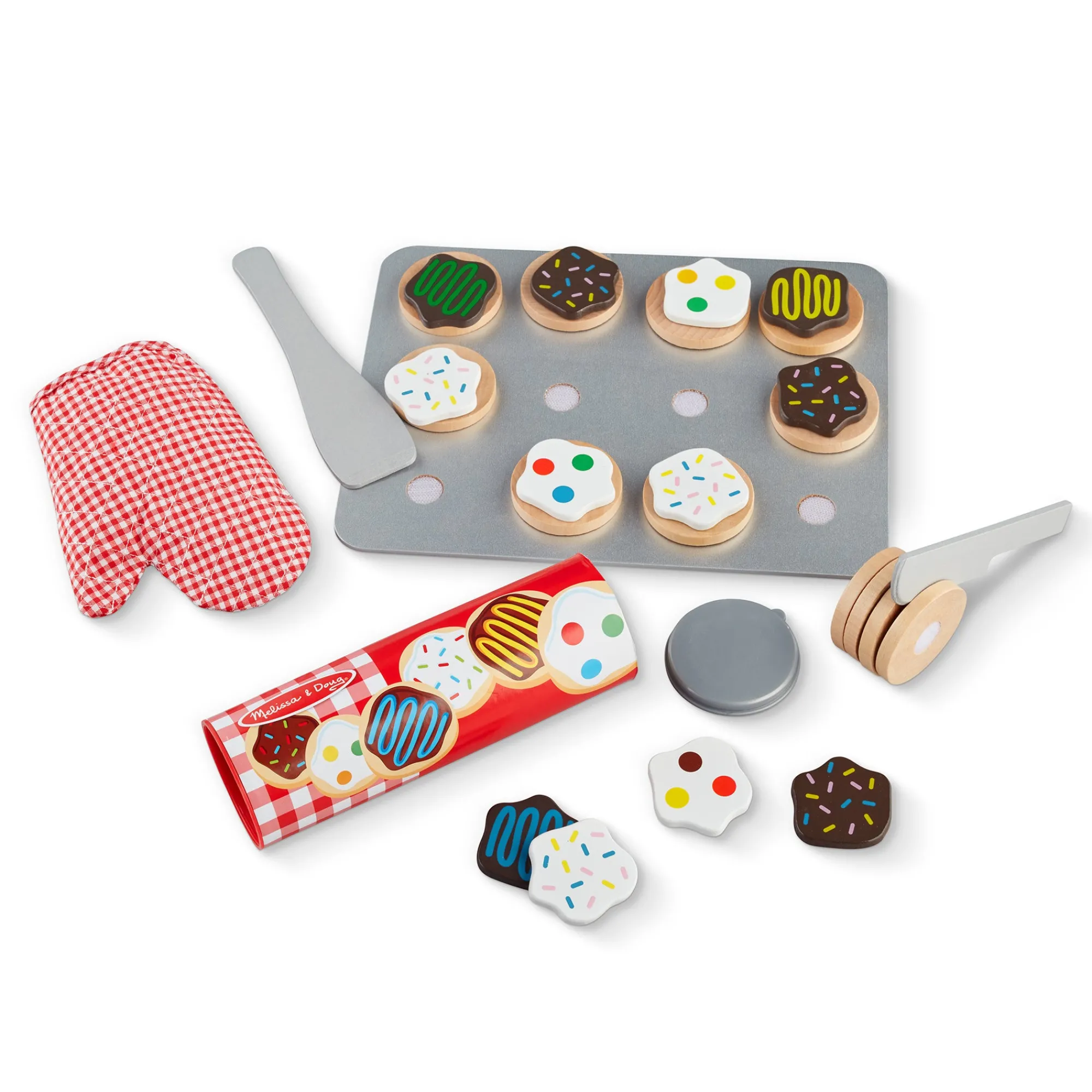 Slice & Bake Cookie Set - Wooden Play Food>Melissa & Doug