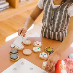 Slice & Bake Cookie Set - Wooden Play Food><noscript><img width=