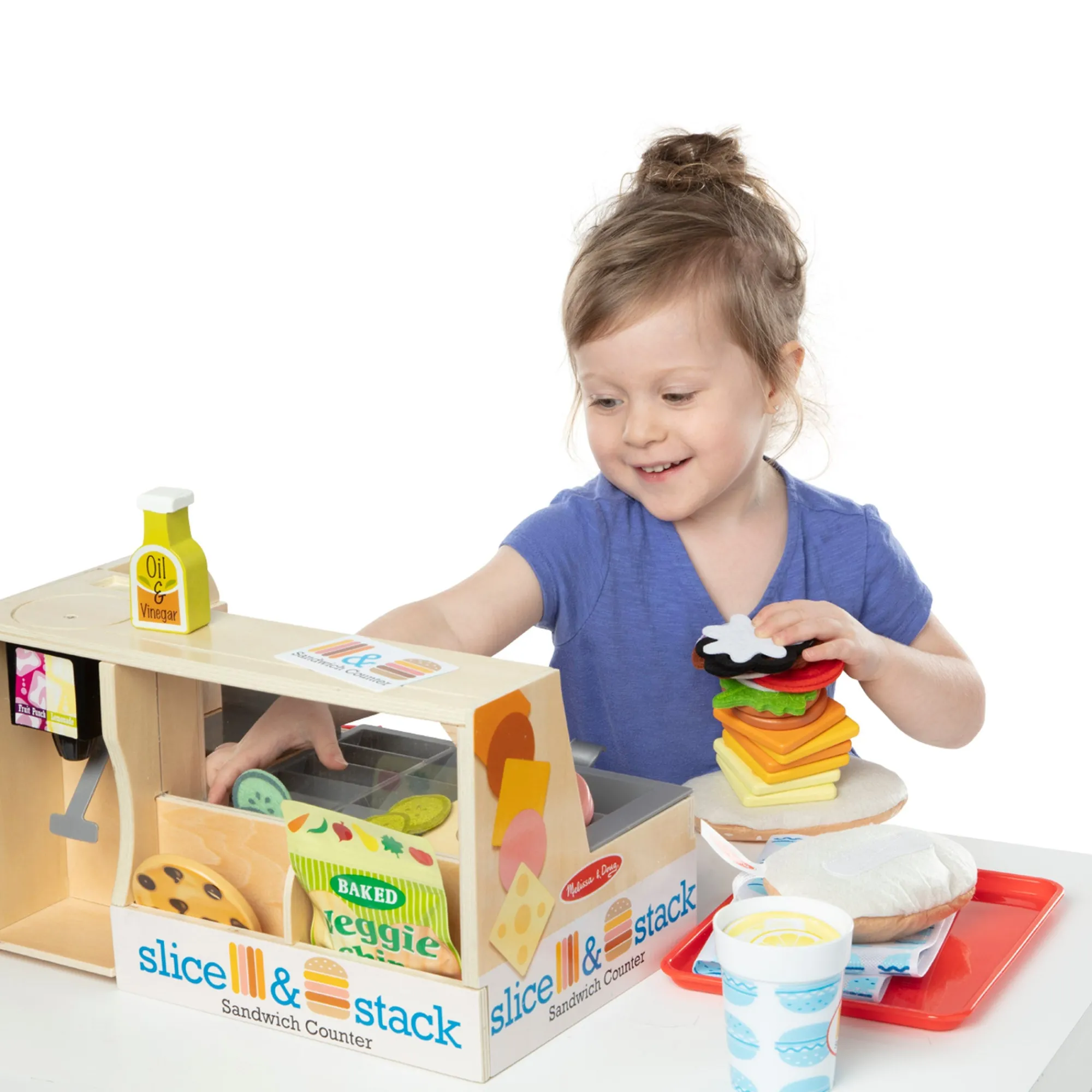 Slice & Stack Sandwich Counter>Melissa & Doug Discount