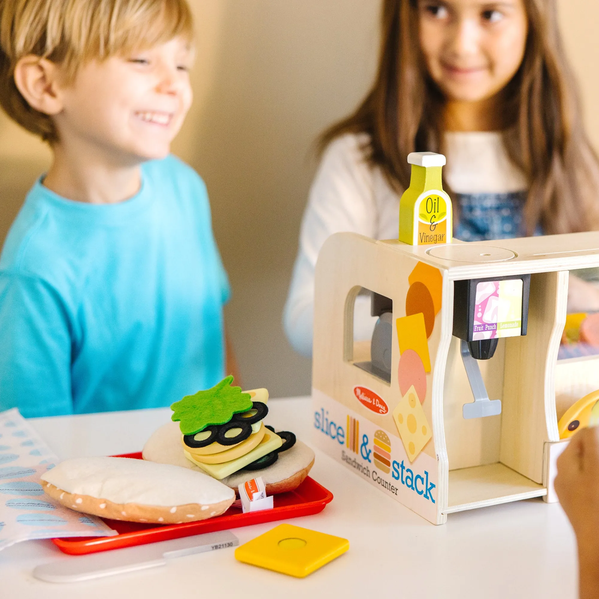 Slice & Stack Sandwich Counter>Melissa & Doug Discount