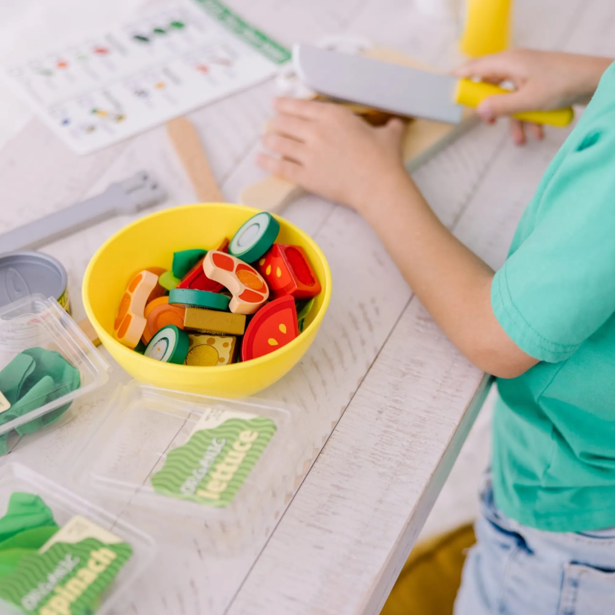 Slice & Toss Salad Set>Melissa & Doug