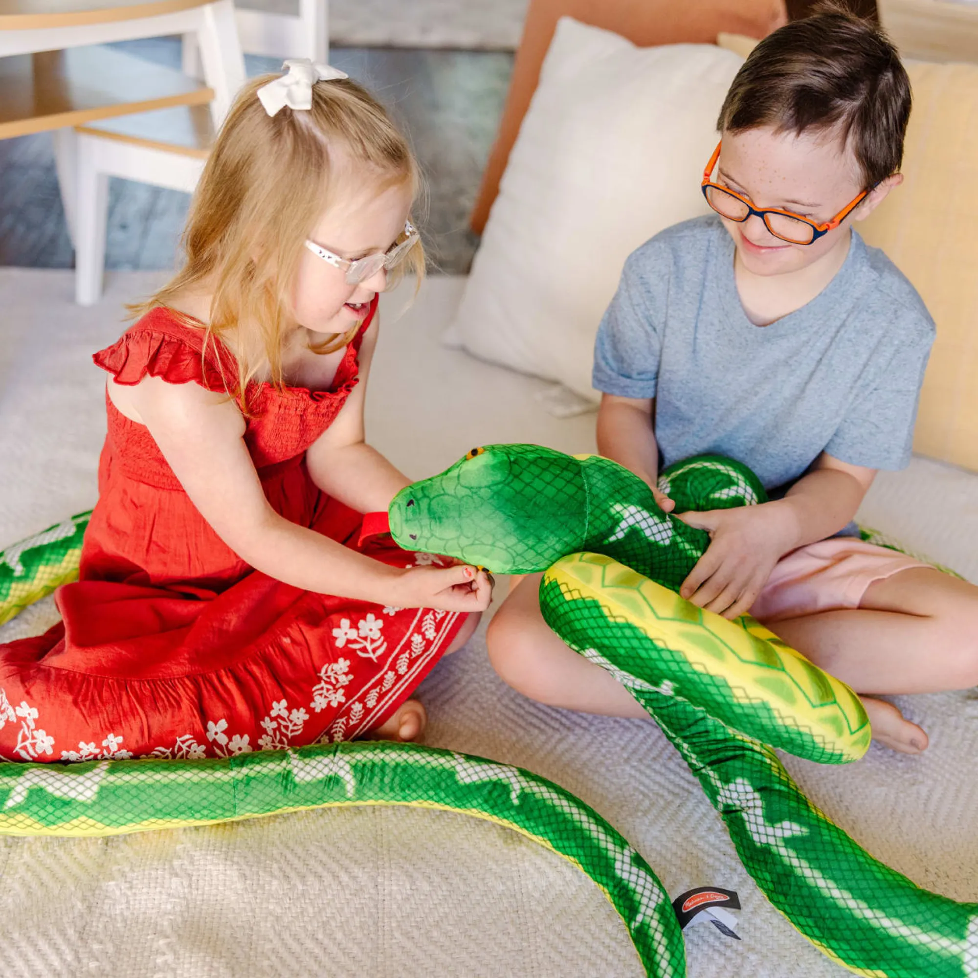 Snake Jumbo Stuffed Animal>Melissa & Doug Outlet