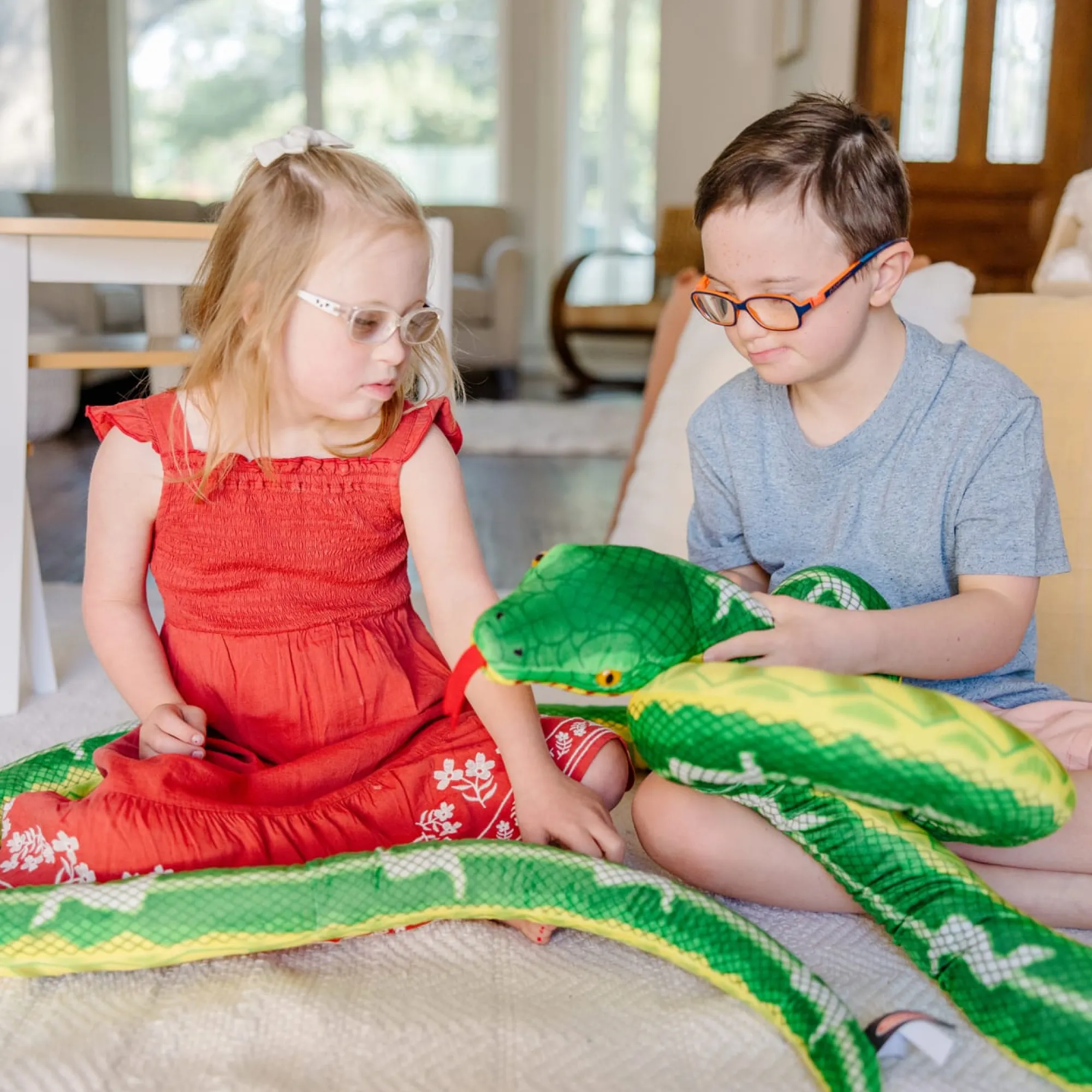 Snake Jumbo Stuffed Animal>Melissa & Doug Outlet