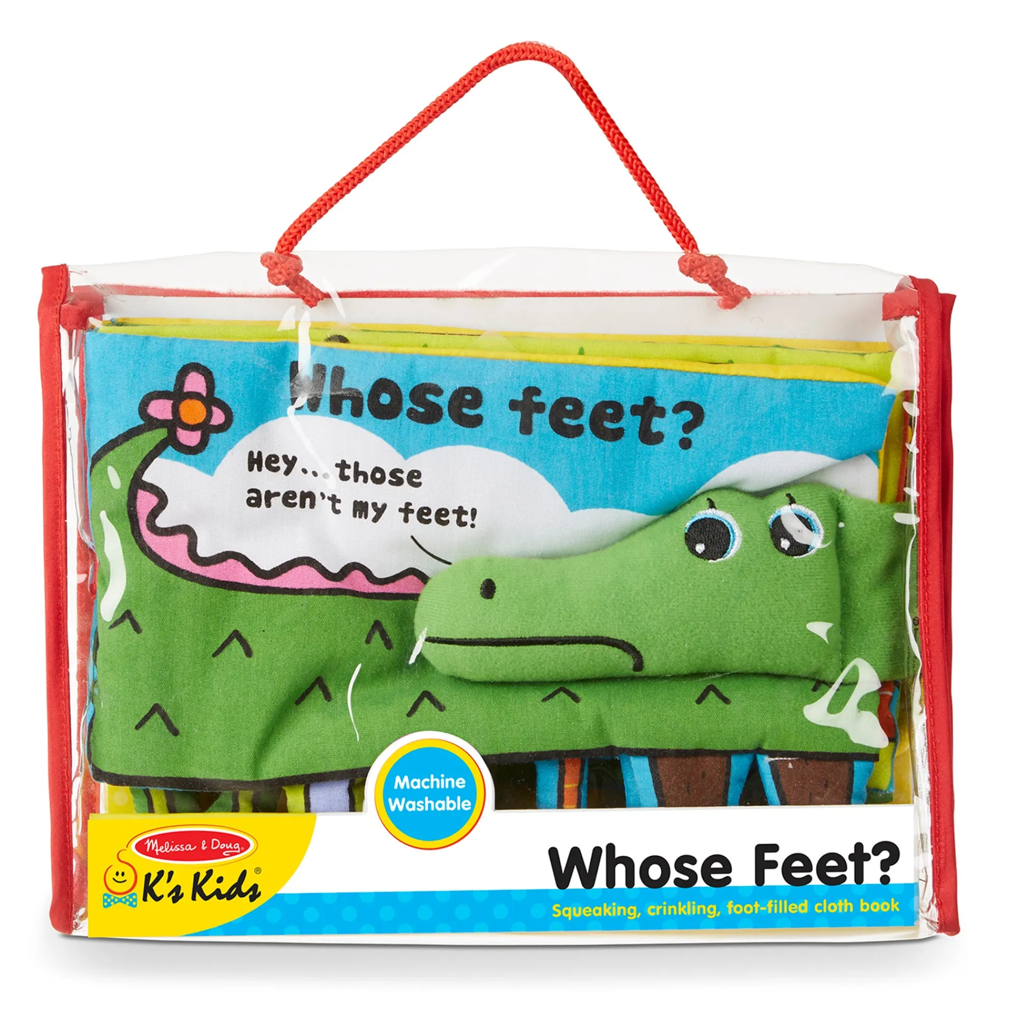 Soft Activity Book - Whose Feet?>Melissa & Doug Sale