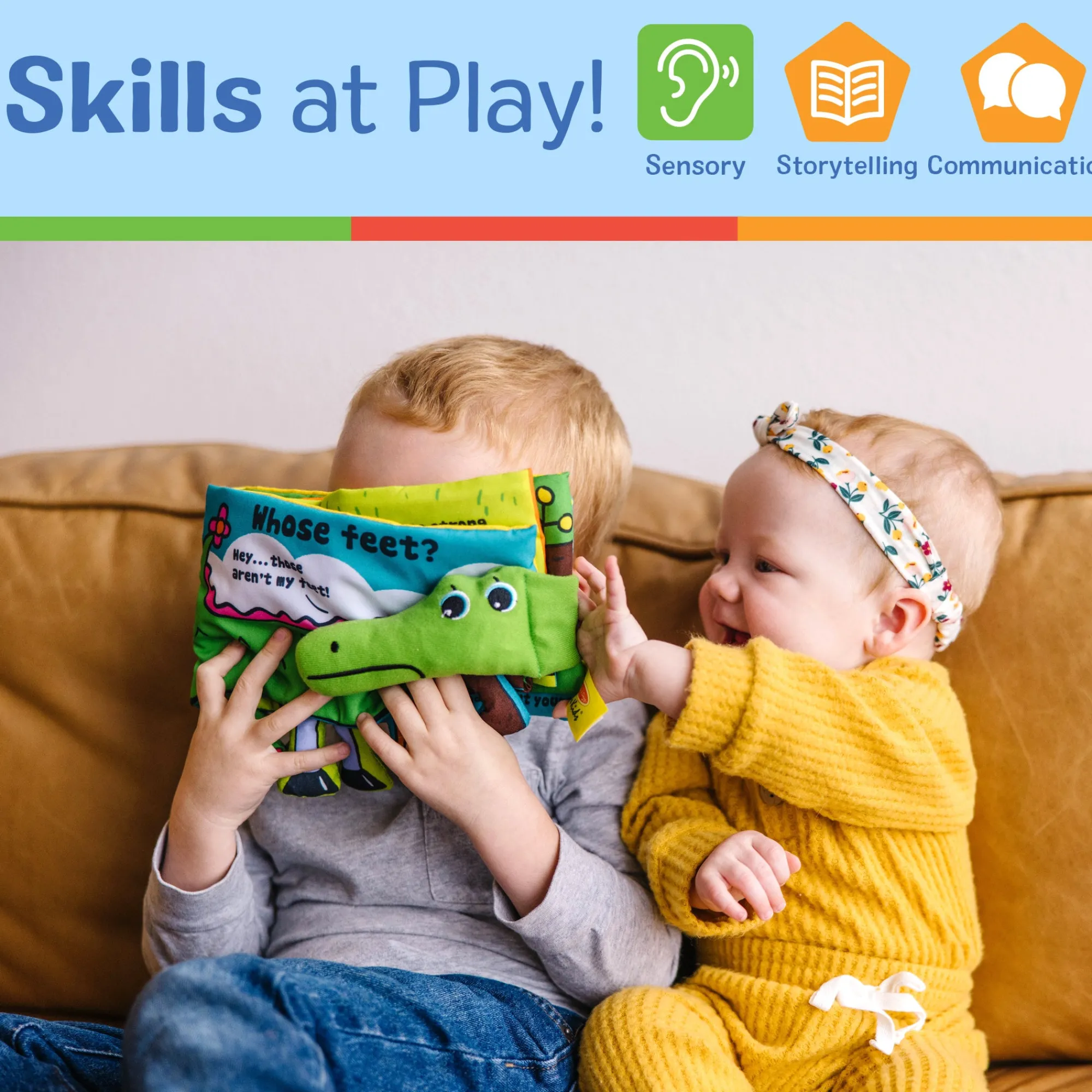 Soft Activity Book - Whose Feet?>Melissa & Doug Sale