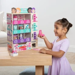 Sort, Stock, Select Beauty Kiosk Play Set>Melissa & Doug New
