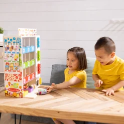 Sort, Stock, Select Wooden Vending Machine Play Set><noscript><img width=