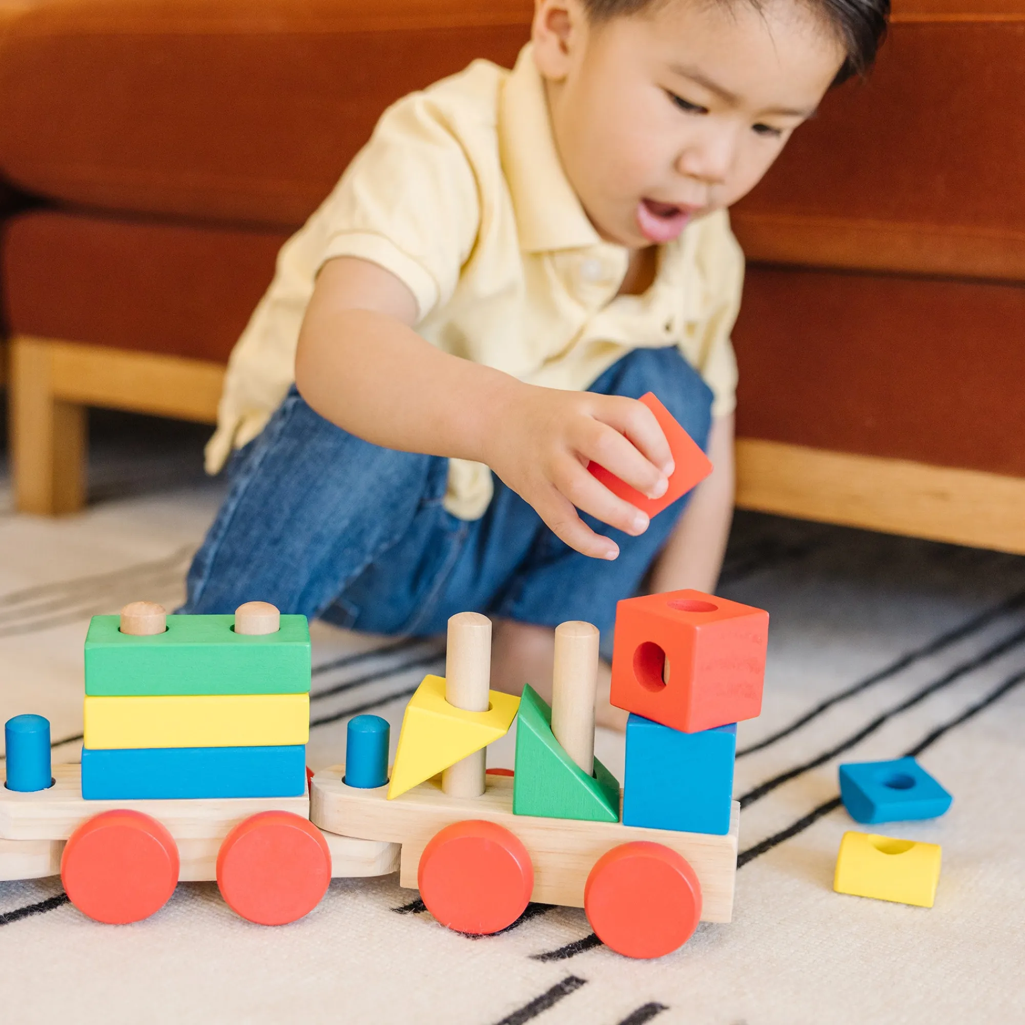 Stacking Train Toddler Toy>Melissa & Doug Outlet