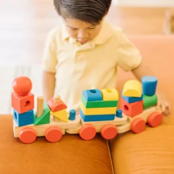Stacking Train Toddler Toy><noscript><img width=