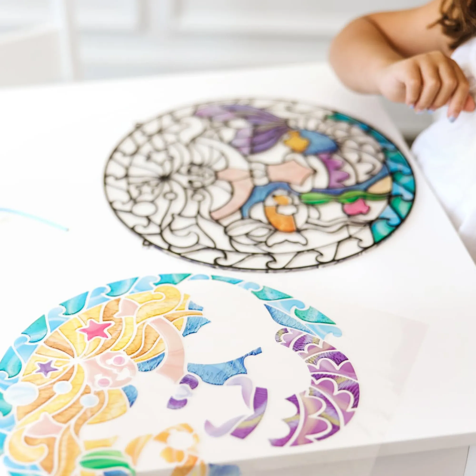 Stained Glass Made Easy - Mermaid>Melissa & Doug Sale