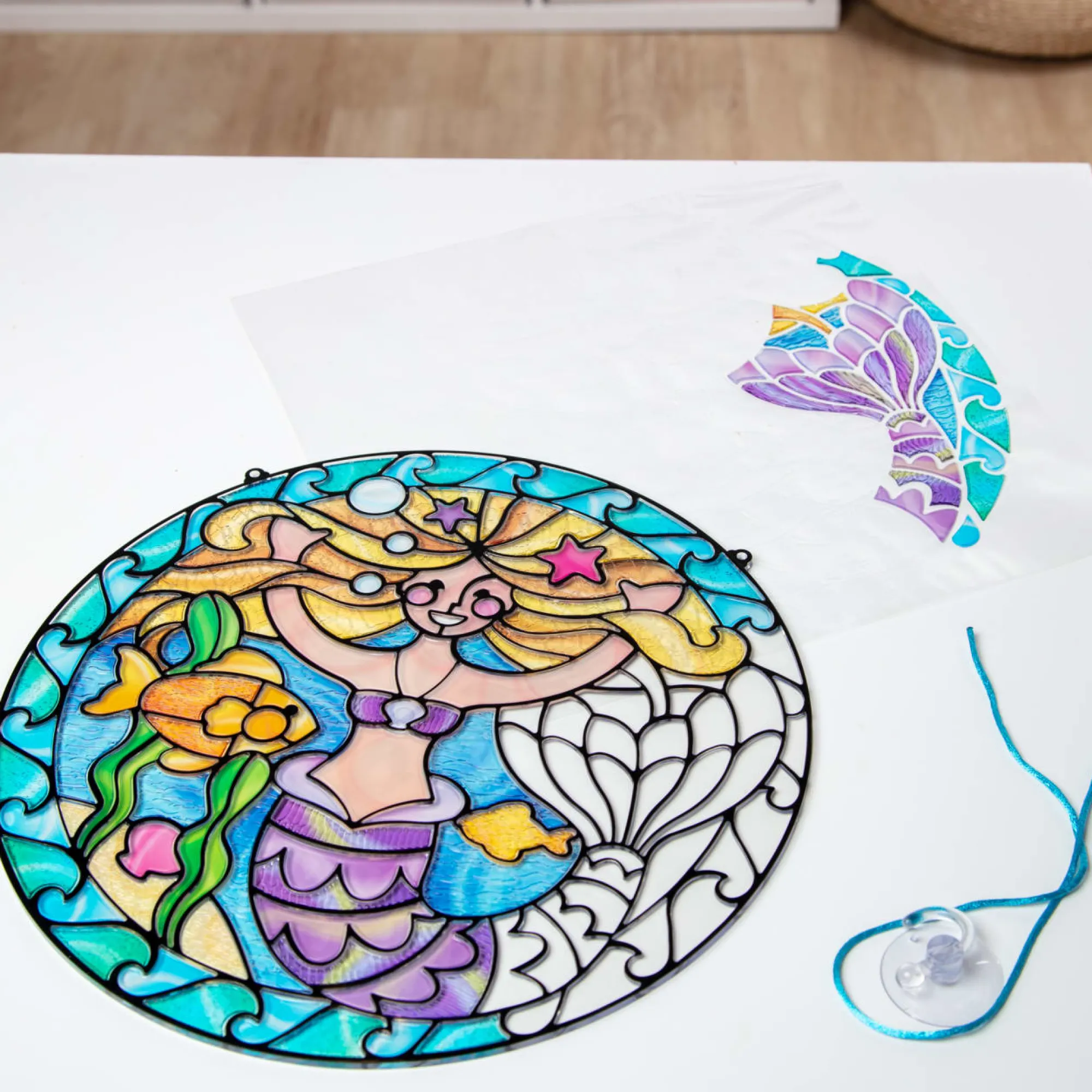 Stained Glass Made Easy - Mermaid>Melissa & Doug Sale