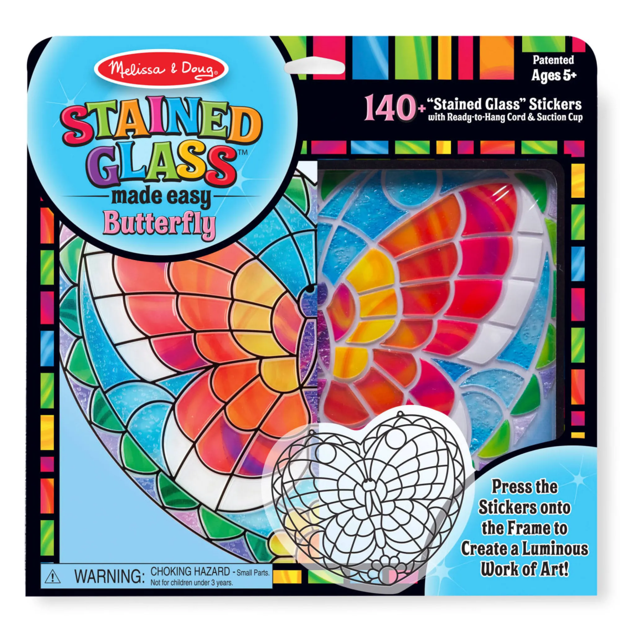 Stained Glass Made Easy - Butterfly>Melissa & Doug