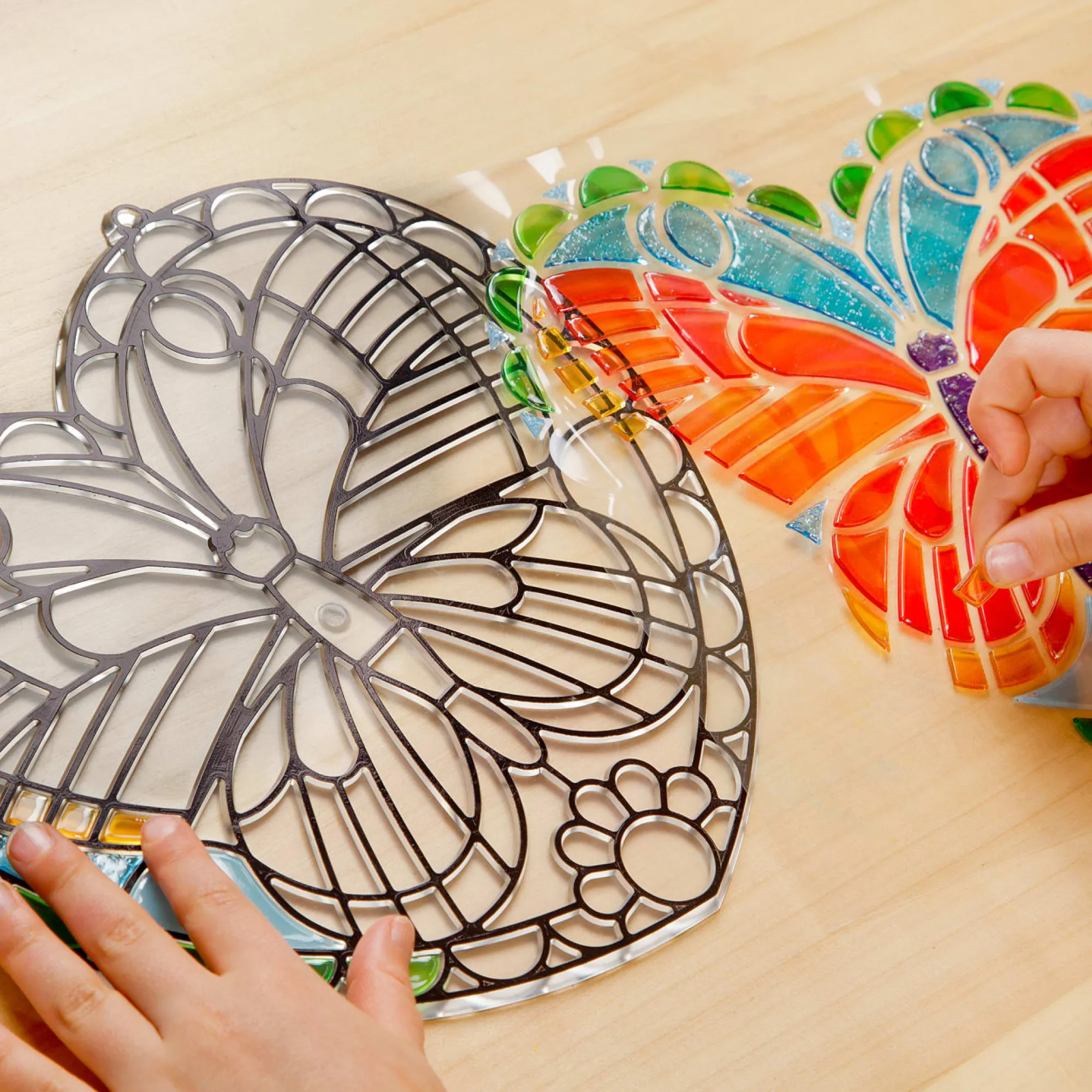 Stained Glass Made Easy - Butterfly>Melissa & Doug