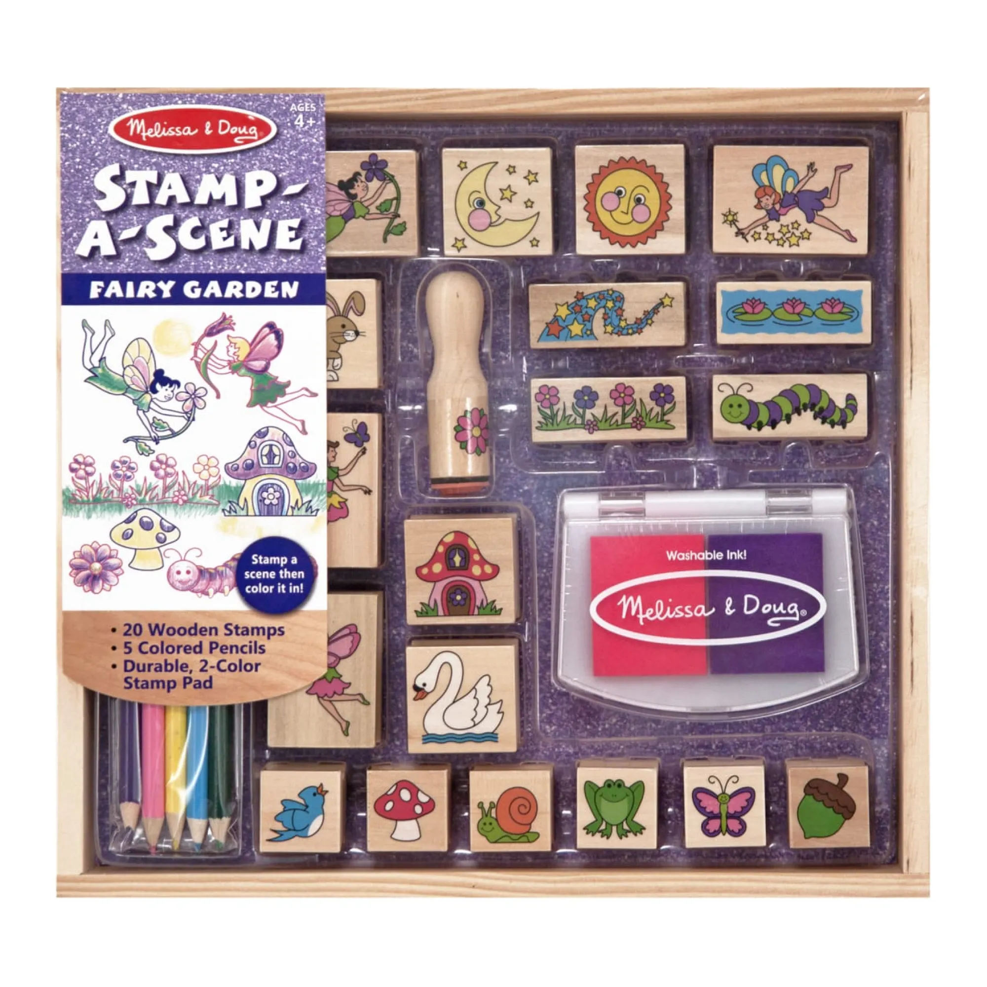 Stamp-a-Scene Fairy Garden>Melissa & Doug