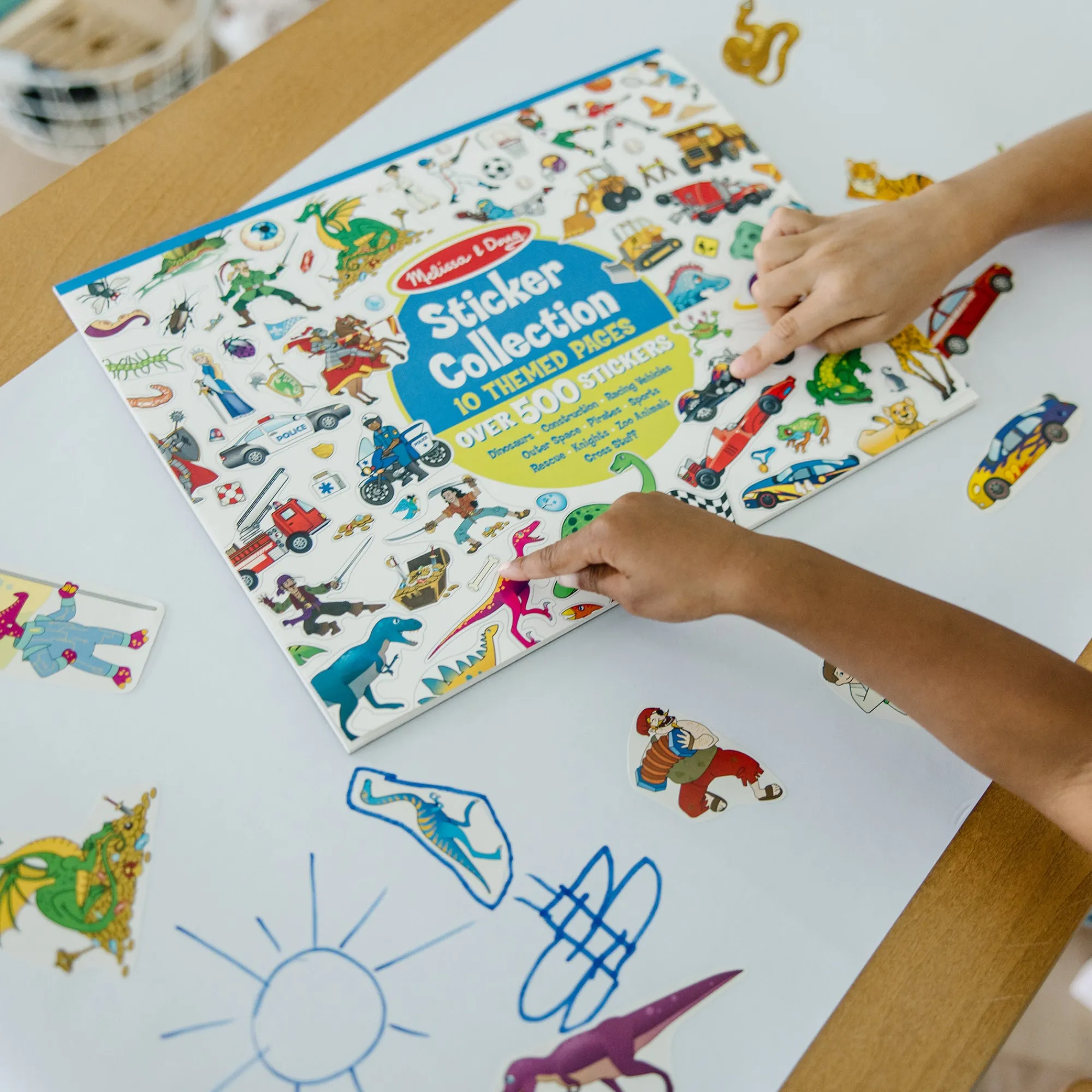 Sticker Collection - Dinosaurs, Vehicles, Space, and More>Melissa & Doug Online