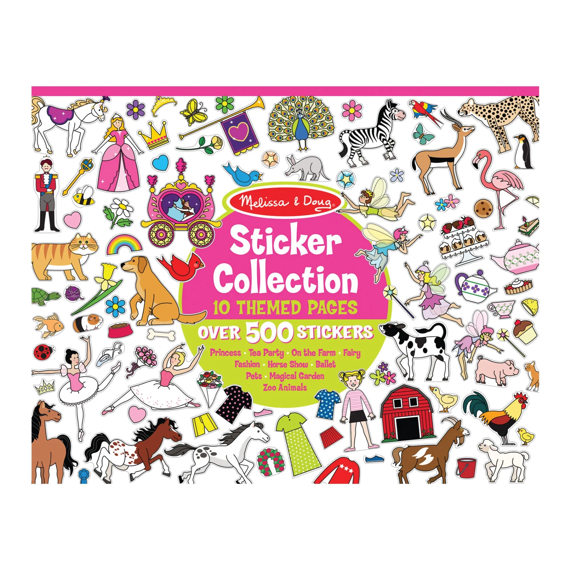 Sticker Collection - Princesses, Tea Party, Animals, and More>Melissa & Doug Discount