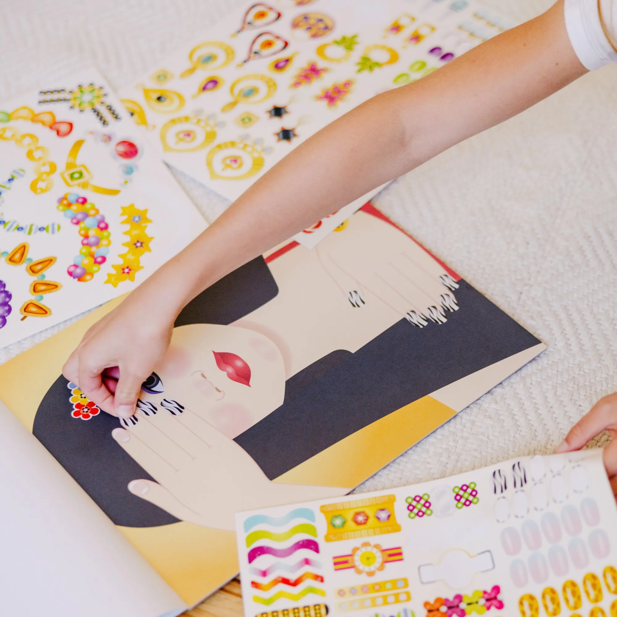 Sticker Pad - Jewelry & Nails Glitter Collection>Melissa & Doug Discount