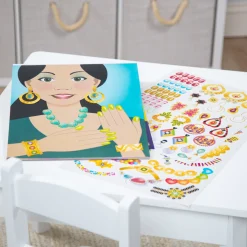 Sticker Pad - Jewelry & Nails Glitter Collection><noscript><img width=