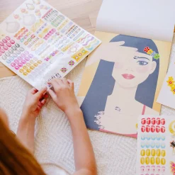 Sticker Pad - Jewelry & Nails Glitter Collection><noscript><img width=