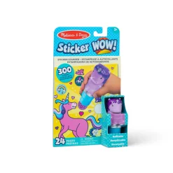 Sticker WOW!™ Activity Pad & Sticker Stamper - Purple Unicorn>Melissa & Doug Online