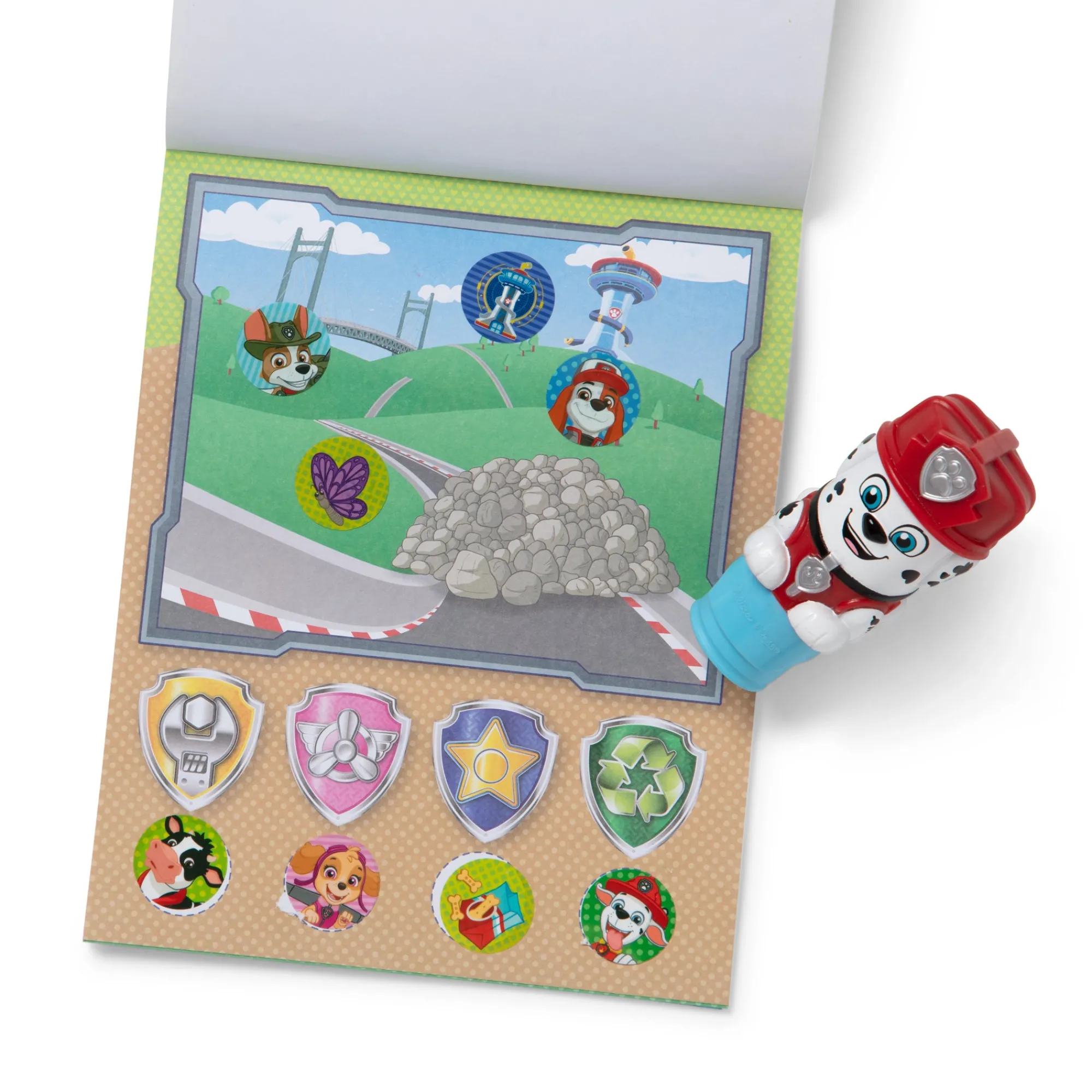 Sticker WOW!™ Activity Pad & Sticker Stamper - PAW Patrol Marshall>Melissa & Doug