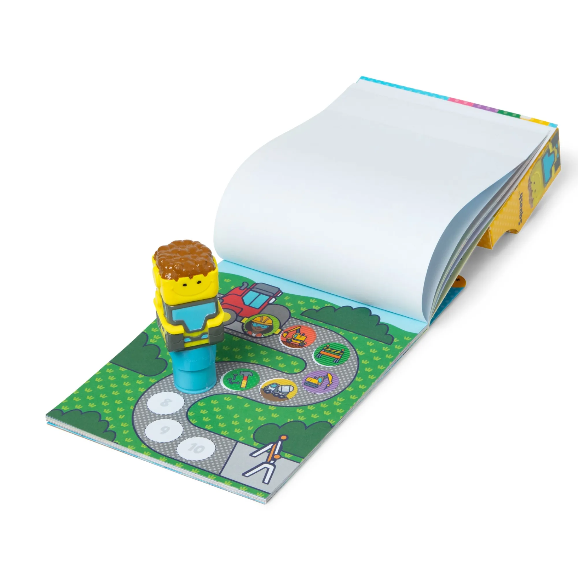 Sticker WOW!™ Activity Pad & Sticker Stamper - Bulldozer>Melissa & Doug Sale