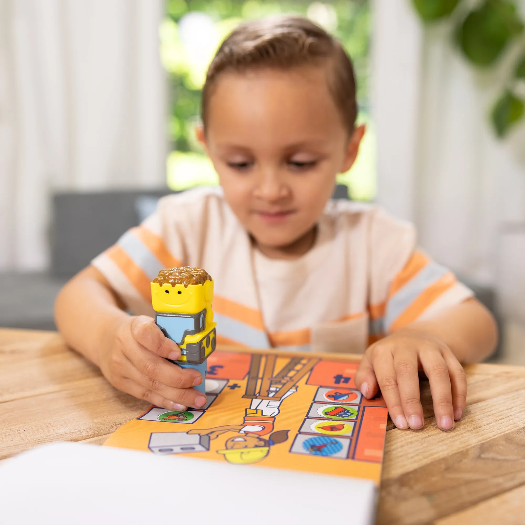 Sticker WOW!™ Activity Pad & Sticker Stamper - Bulldozer>Melissa & Doug Sale