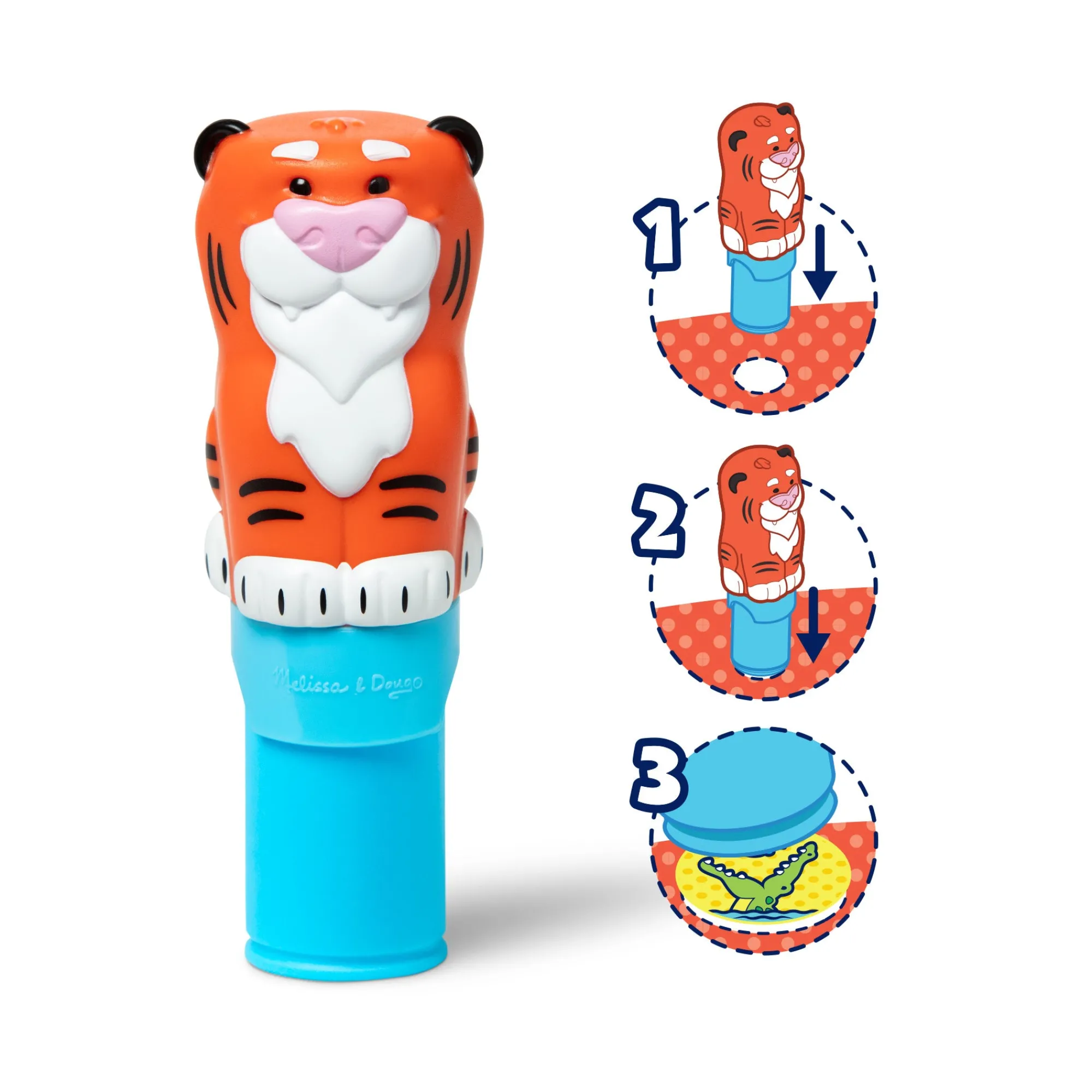 Sticker WOW!™ Activity Pad & Sticker Stamper - Tiger>Melissa & Doug Hot