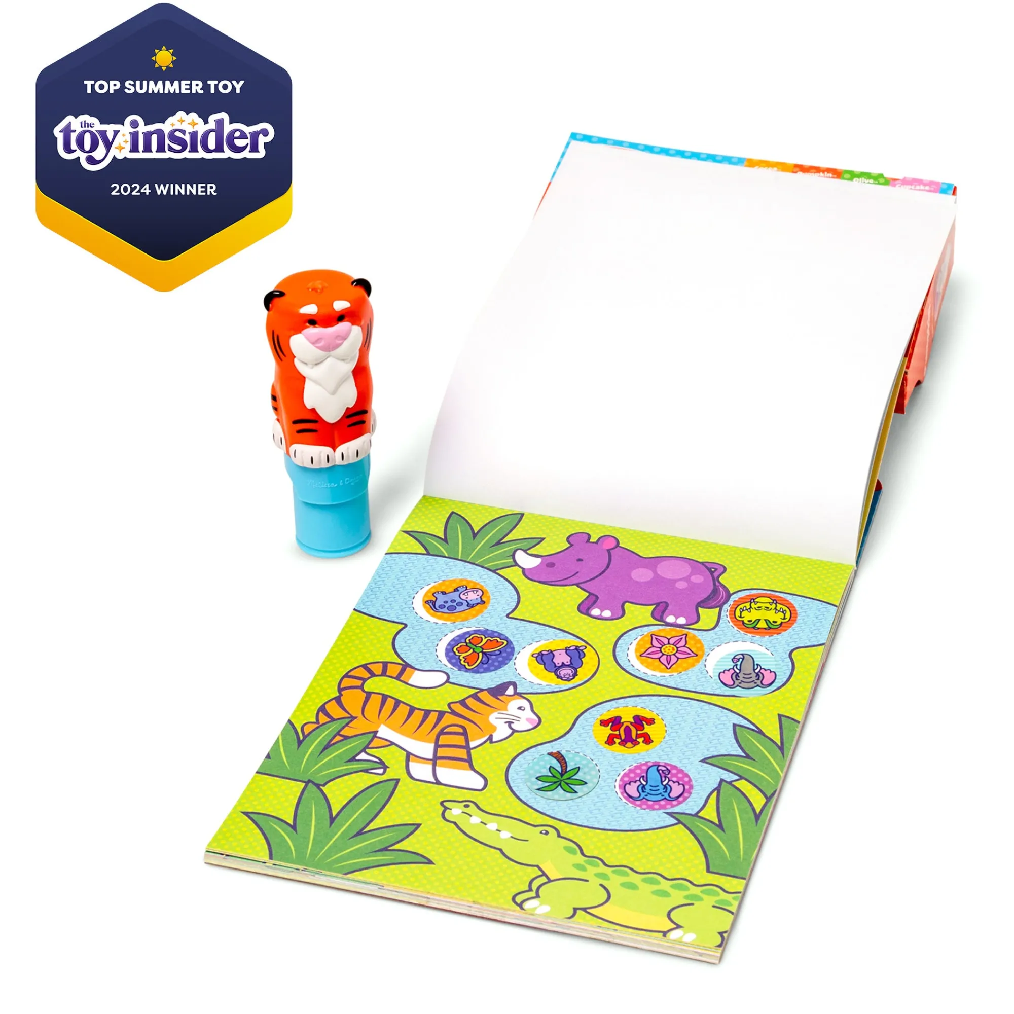 Sticker WOW!™ Activity Pad & Sticker Stamper - Tiger>Melissa & Doug Hot