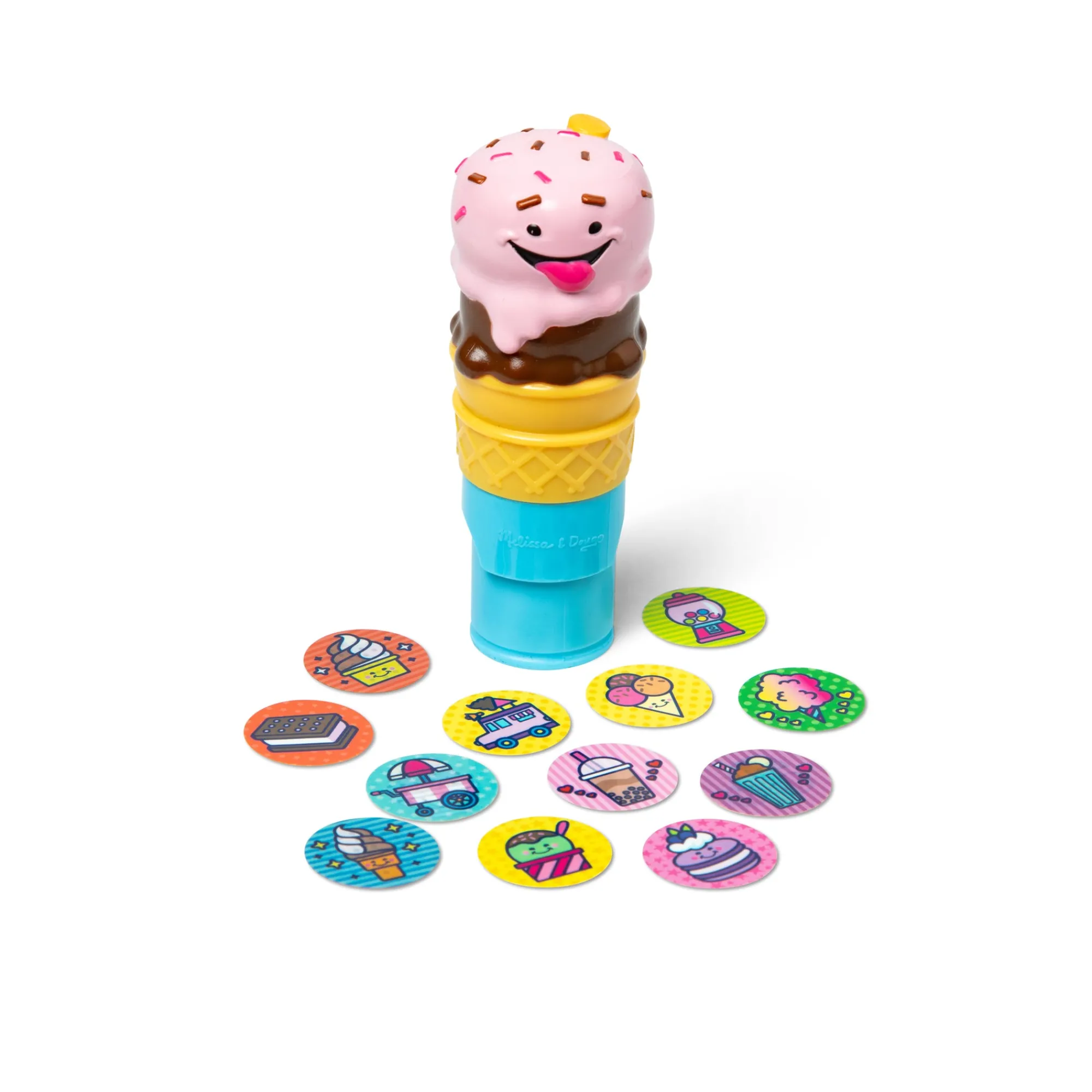 Sticker WOW!™ Activity Pad & Sticker Stamper - Ice Cream>Melissa & Doug