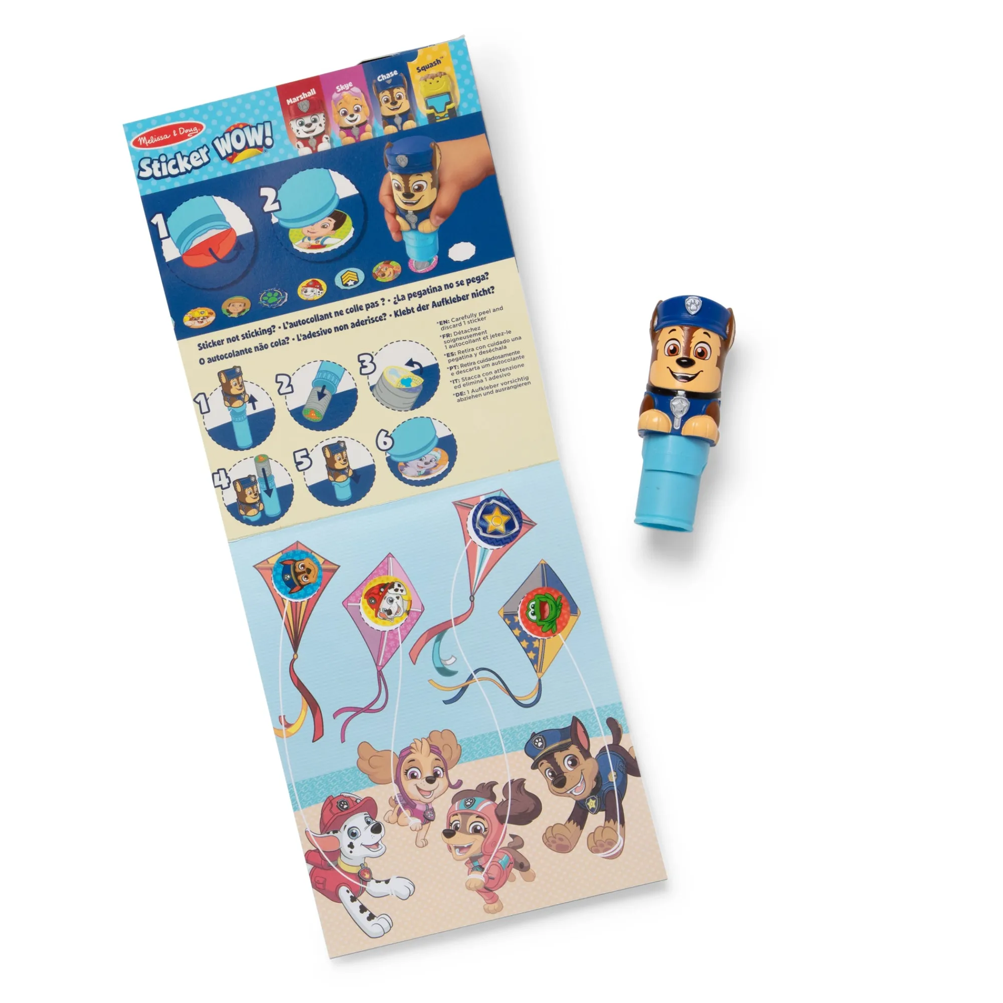 Sticker WOW!™ Activity Pad & Sticker Stamper - PAW Patrol Chase>Melissa & Doug Outlet