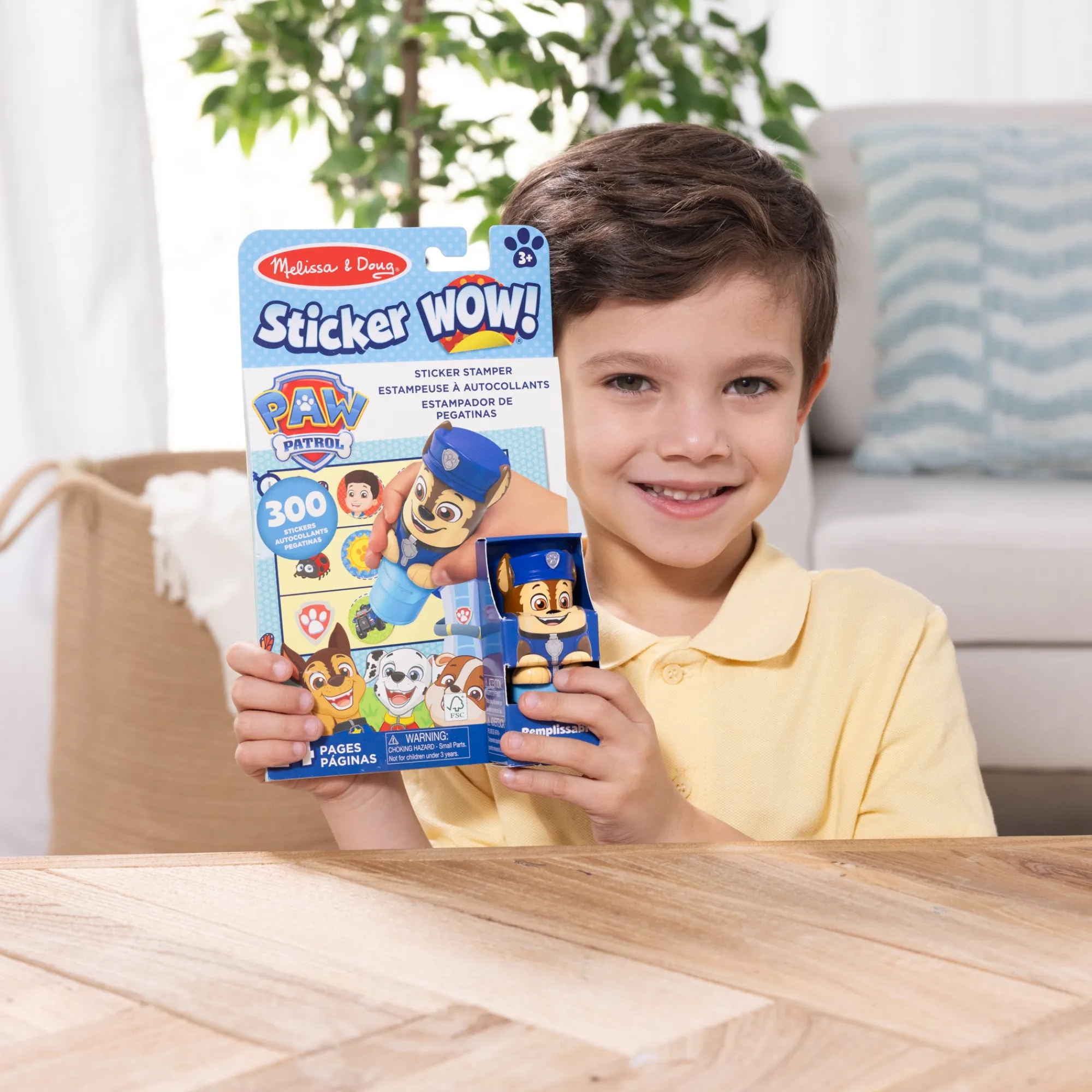 Sticker WOW!™ Activity Pad & Sticker Stamper - PAW Patrol Chase>Melissa & Doug Outlet