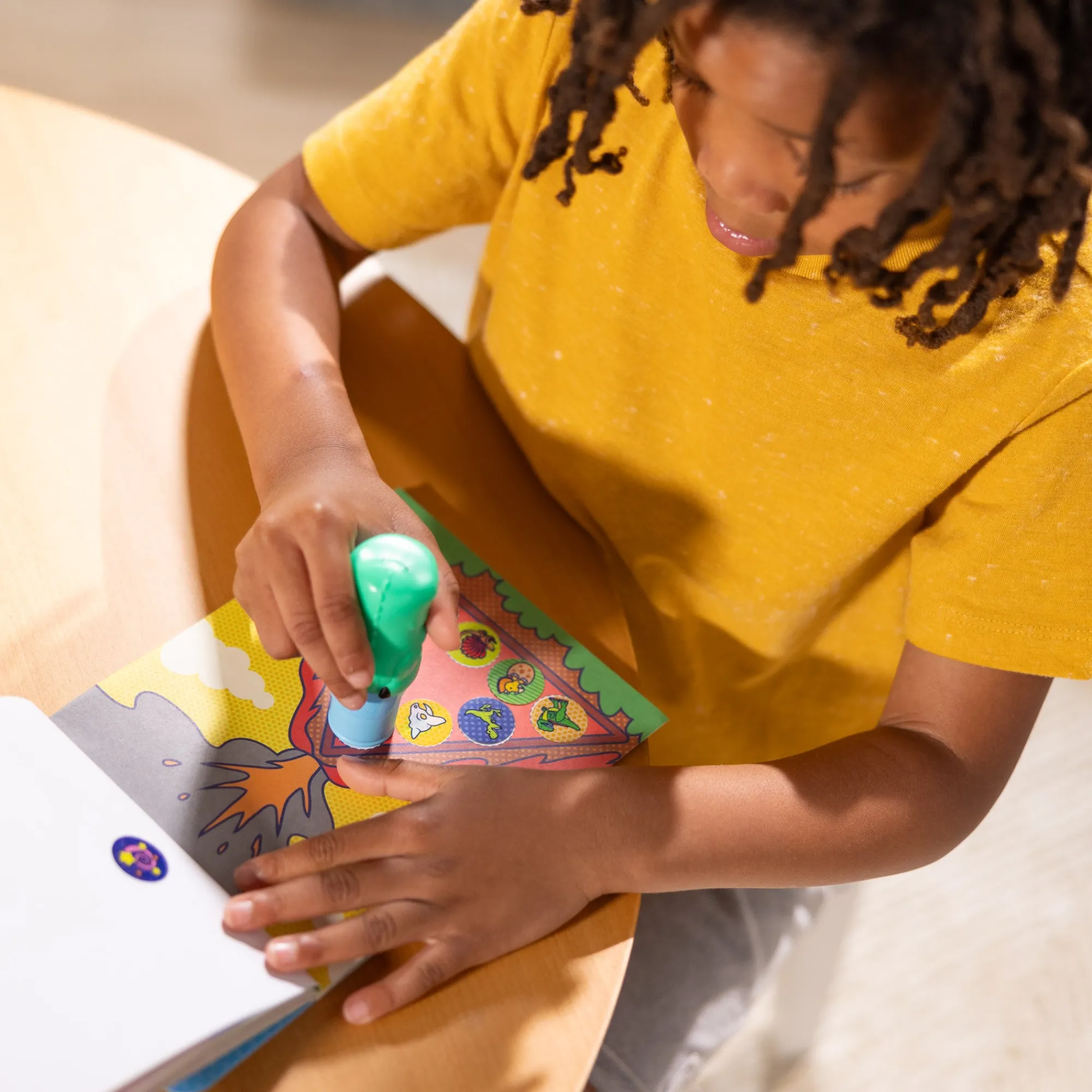 Sticker WOW!™ Activity Pad & Sticker Stamper - Dinosaur>Melissa & Doug Outlet