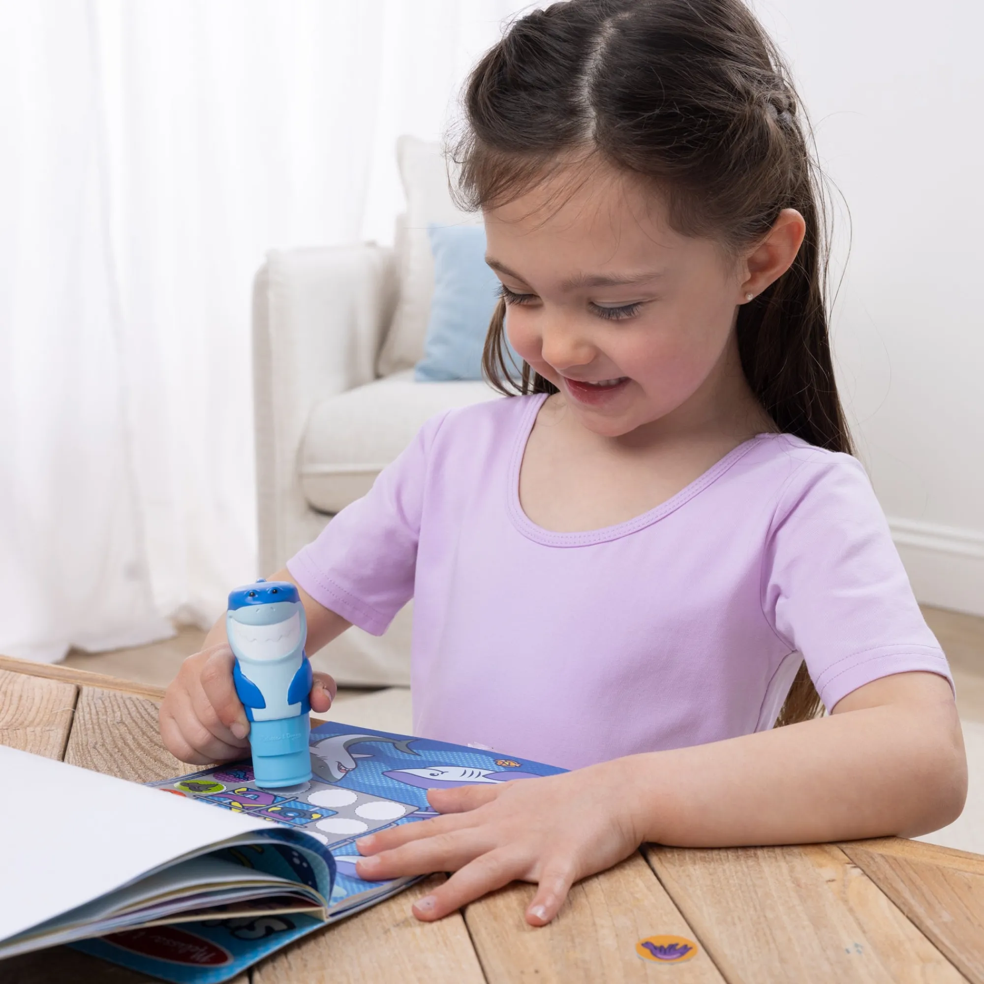Sticker WOW!™ Activity Pad & Sticker Stamper - Shark>Melissa & Doug Clearance