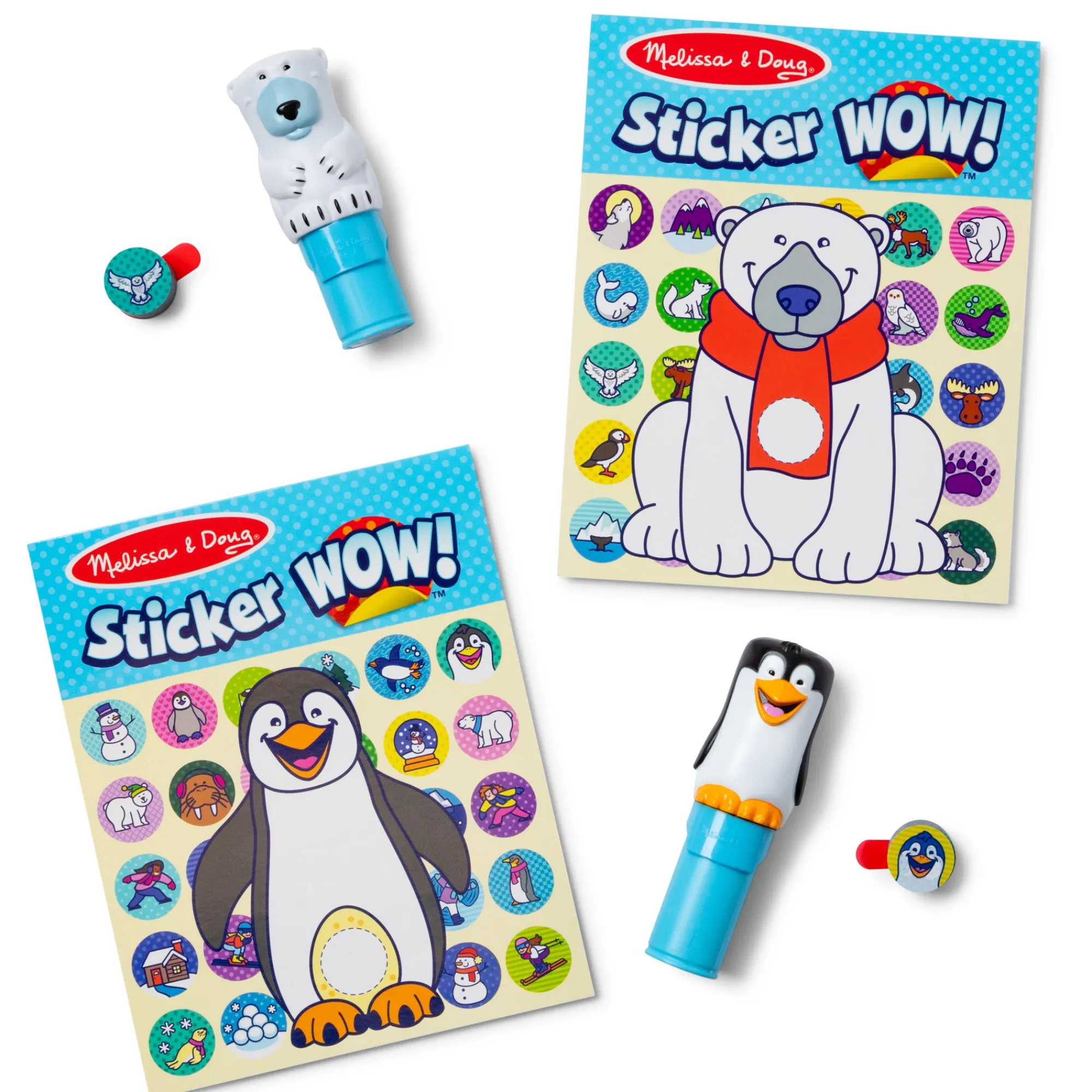 Sticker WOW!® Activity Pads & Sticker Stampers VALUE PACK - Winter>Melissa & Doug Hot