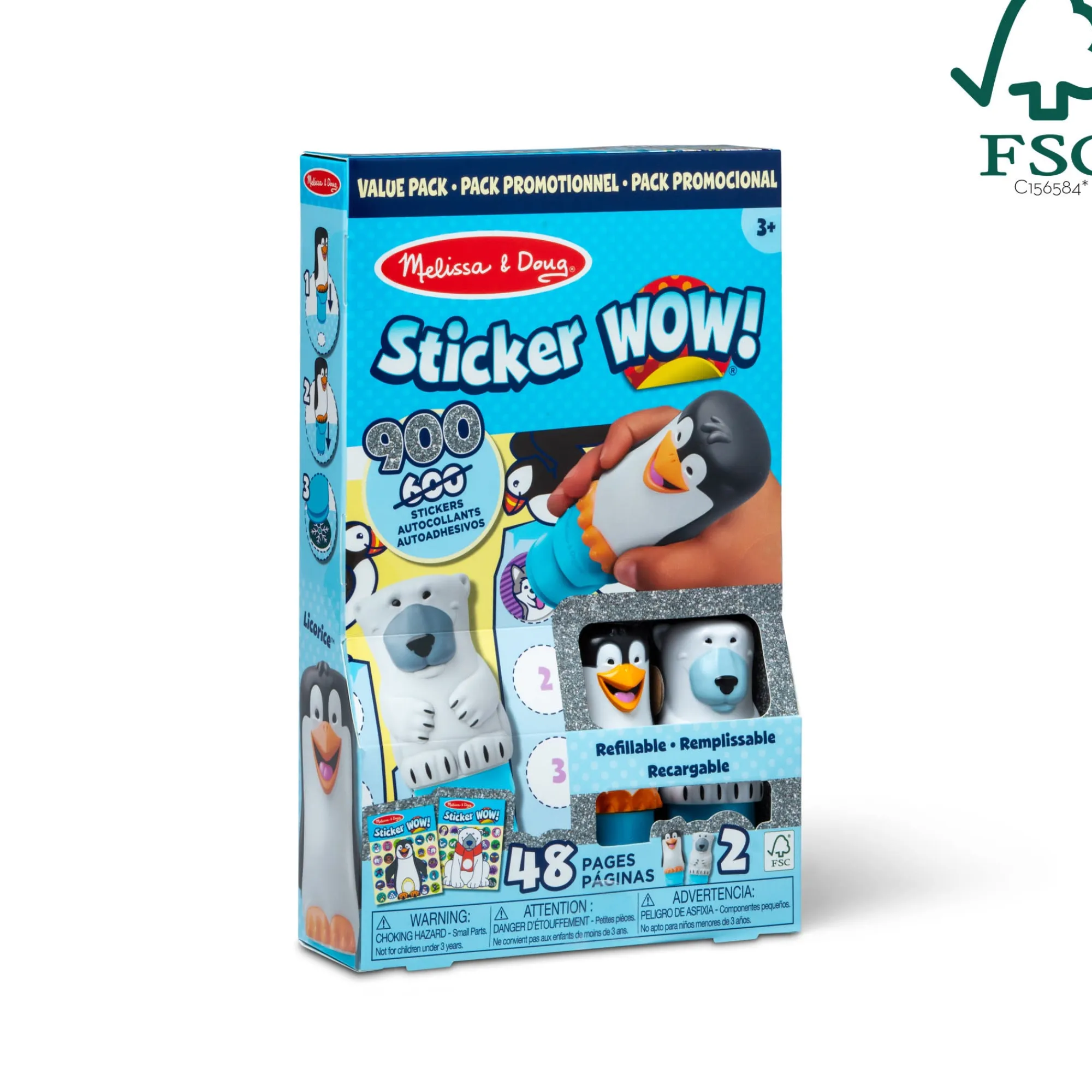 Sticker WOW!® Activity Pads & Sticker Stampers VALUE PACK - Winter>Melissa & Doug Hot