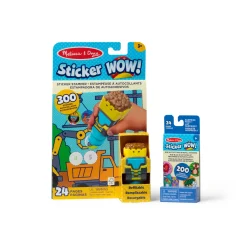 Sticker WOW!™ Bulldozer Bundle: Activity Pad & Sticker Stamper + Mini Activity Pad and 200 Refill Stickers>Melissa & Doug Discount