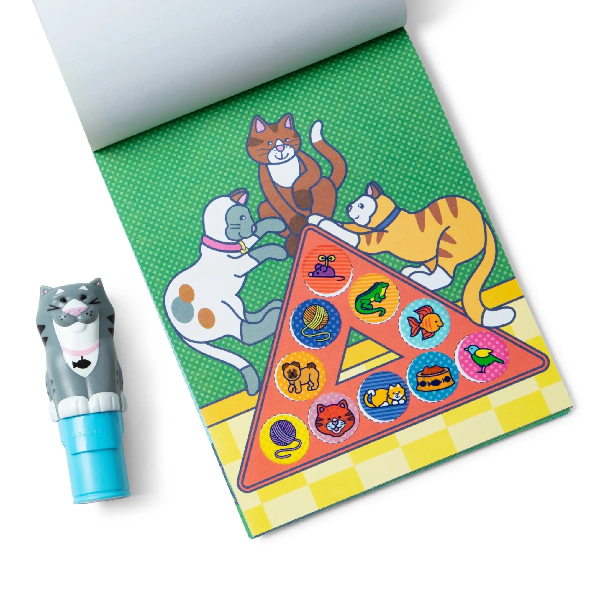 Sticker WOW!™ Cat Bundle: Activity Pad & Sticker Stamper + Mini Activity Pad and 200 Refill Stickers>Melissa & Doug Hot